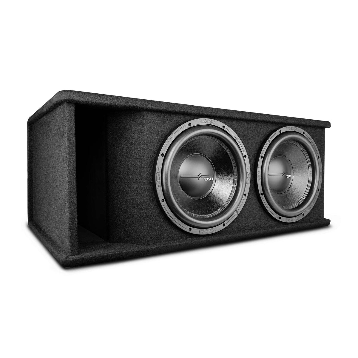 Dual 12" Loaded Subwoofer Ported Enclosure With ZR12.2 1600 Watts Rms