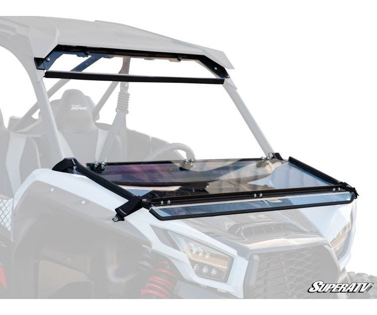 Kawasaki Teryx KRX 1000 Scratch Resistant Flip Down Windshield