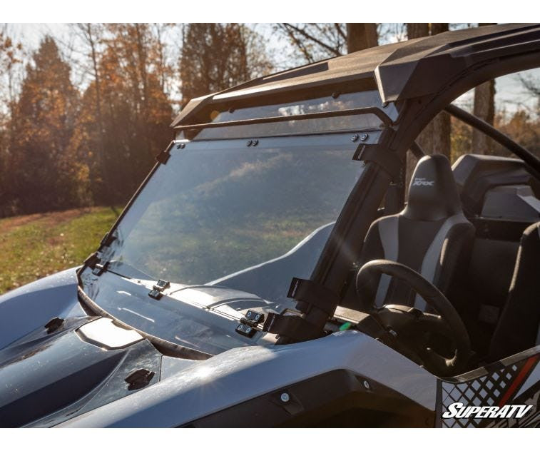 Kawasaki Teryx KRX 1000 Scratch Resistant Flip Down Windshield