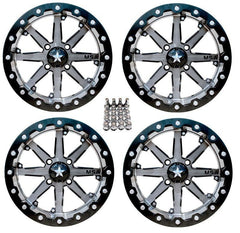 MSA M21 Lok  - Bead lock set of 4  W/ free color match rings