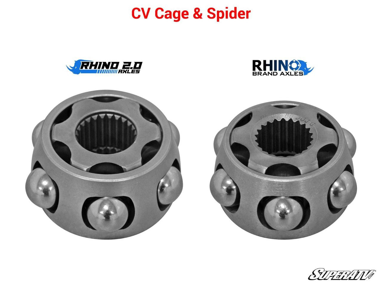 Polaris RZR XP Turbo S Heavy Duty Axles - Rhino 2.0