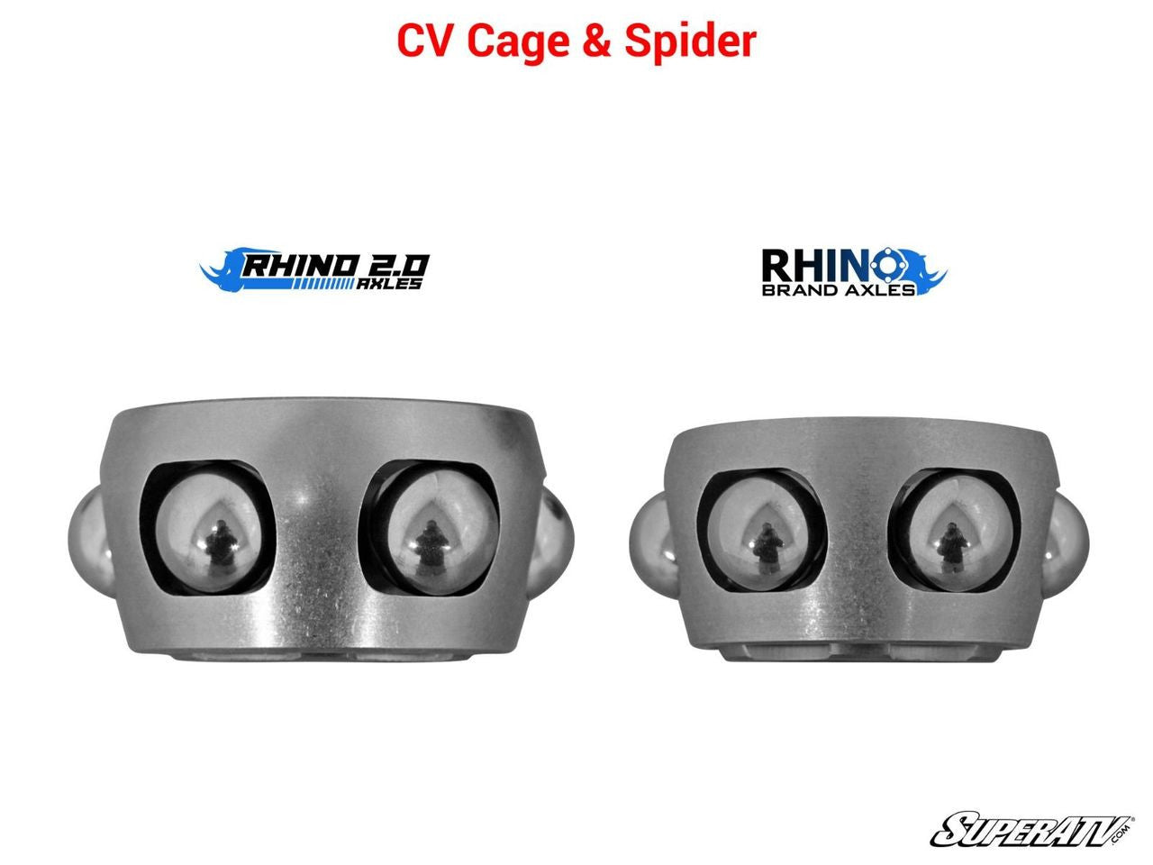 Polaris RZR XP Turbo S Heavy Duty Axles - Rhino 2.0