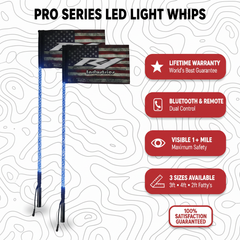 UTV LED Whip Lights (Pair) – Lifetime Warranty | R1 Industries