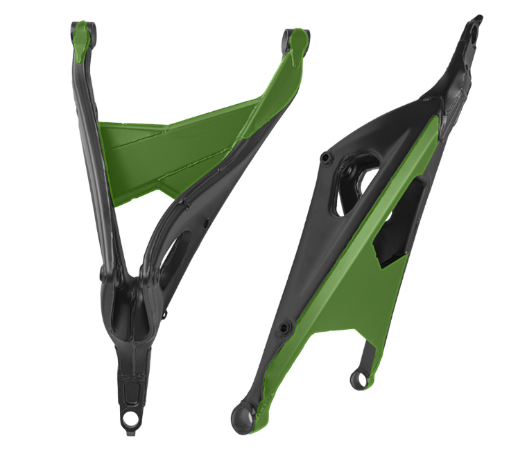 CAN-AM MAVERICK R LOWER FRONT A-ARM WELD IN GUSSET KIT