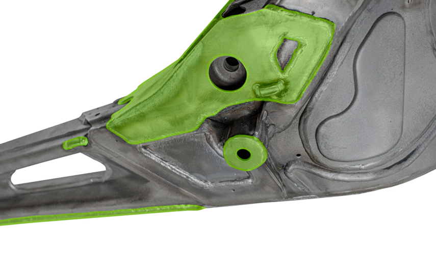 Can-Am Maverick R - Trailing Arm Weld-In Gusset Kit