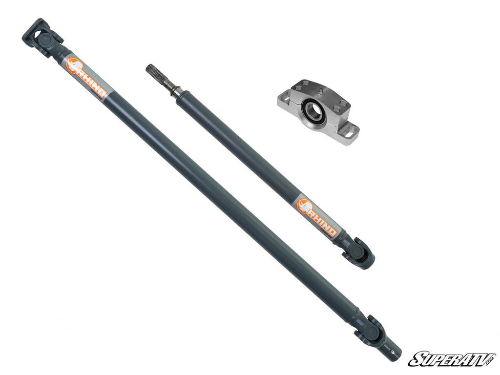 Polaris RZR XP Turbo S Rhino Driveshaft  U joint Sereis w/ Billet Carrier Bearing